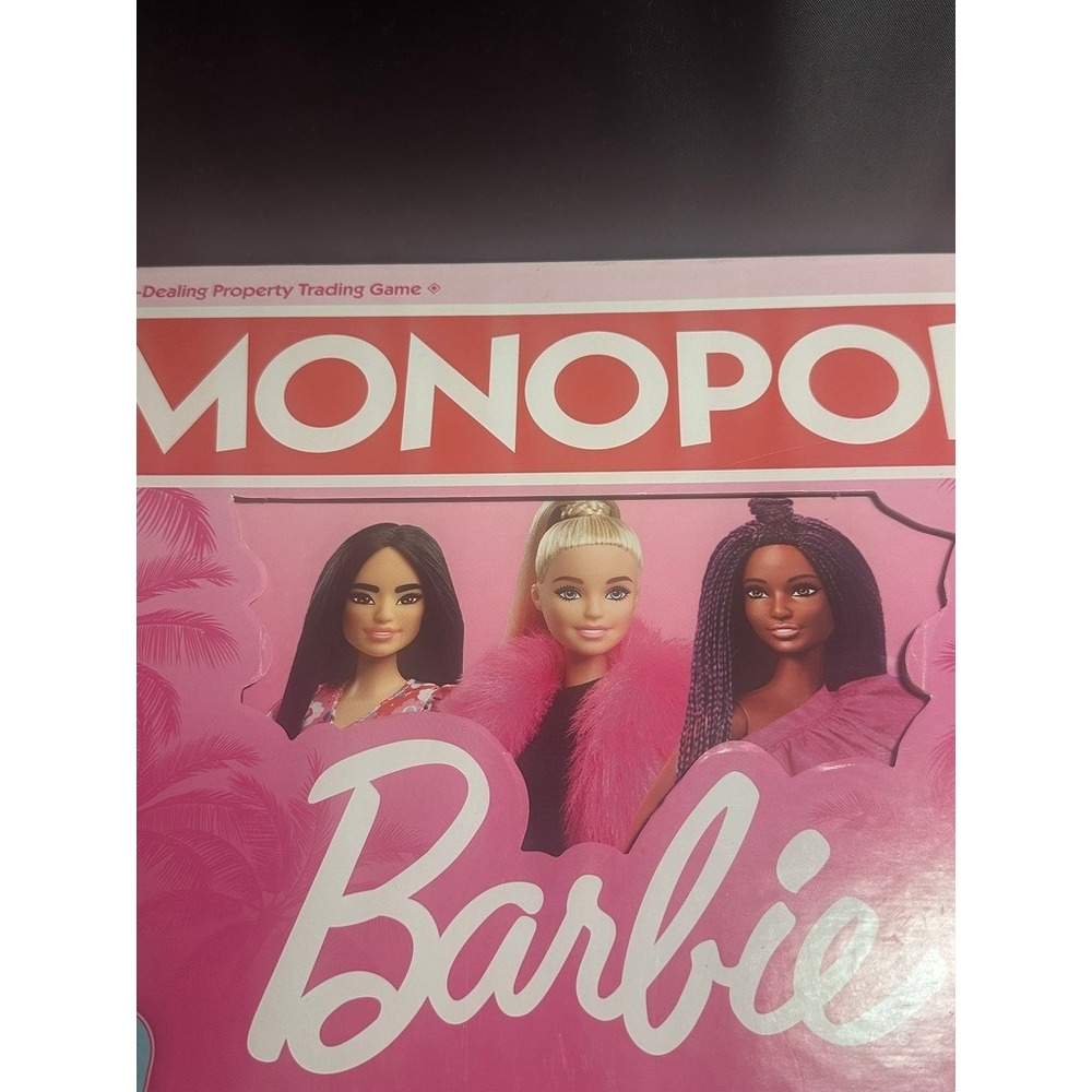 Barbie Monopoly Board Game Hasbro Gaming G0038 Pink Edition 2023 Complete - Picture 2 of 12